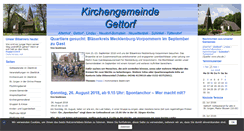 Desktop Screenshot of kirche-gettorf.de